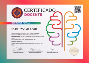 certificado-docente-Jisbelys-Salazar neurólogo infantil