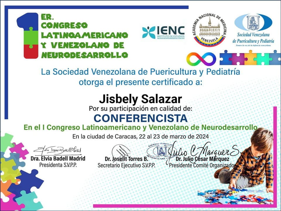 Certificado-SVPP-dra-jisbelys-salazar especialista en neurología infantil