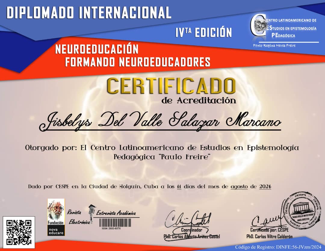 Diplomado Internacional Dra Jisbelys Salazar